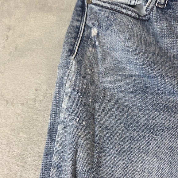 Judy Blue Skinny Fit Button Fly Distressed Raw Hem Denim  Jeans Womens Size 9/29 - Picture 10 of 16